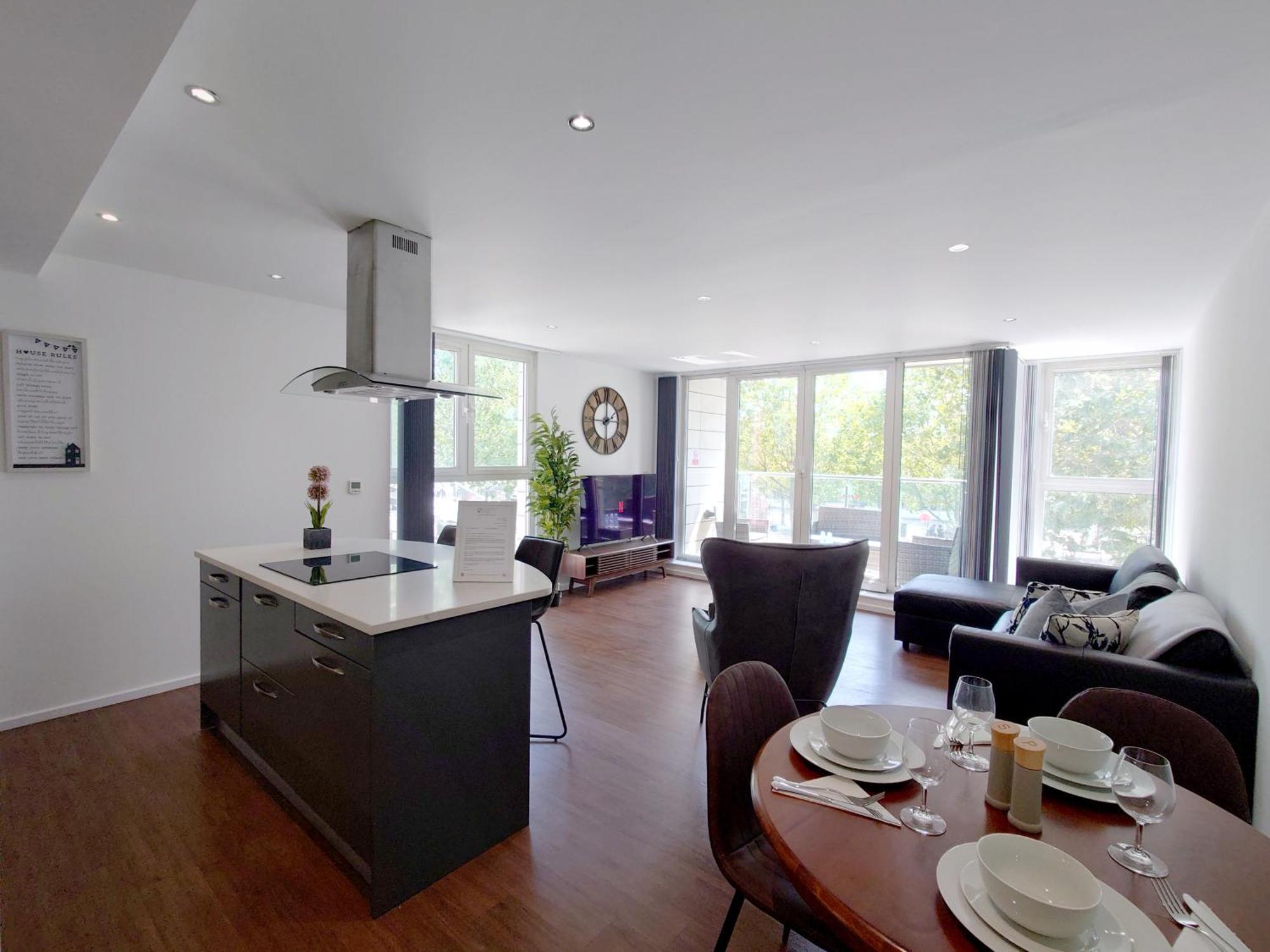 Fully Serviced Two Bed Apartment By Excel & O2 ロンドン エクステリア 写真